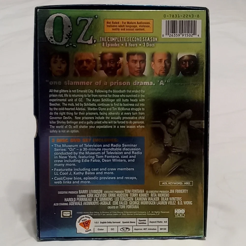 OZ DVD Complete Set Seasons 1-6 - Picture 10 of 16